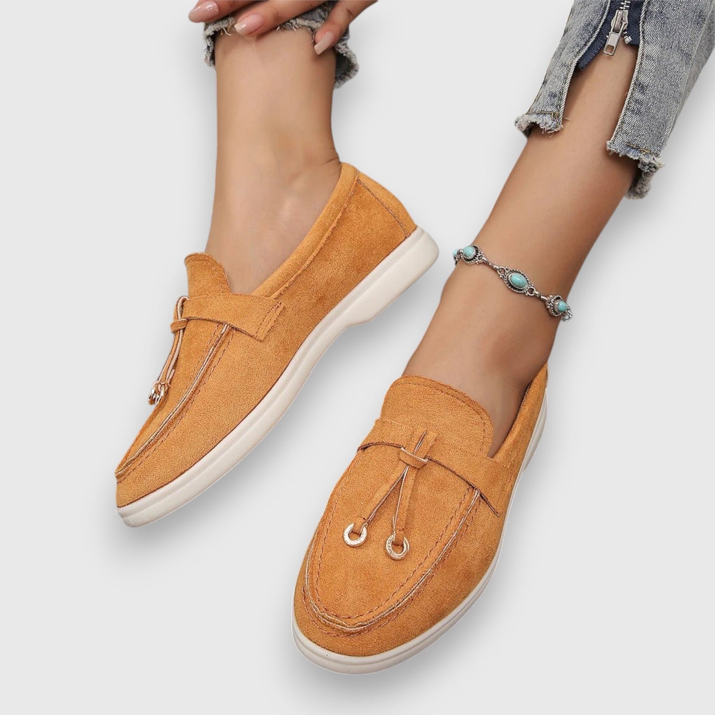 Eleganta Slip-On Skor för Kvinna | Stilfulla och Bekväma