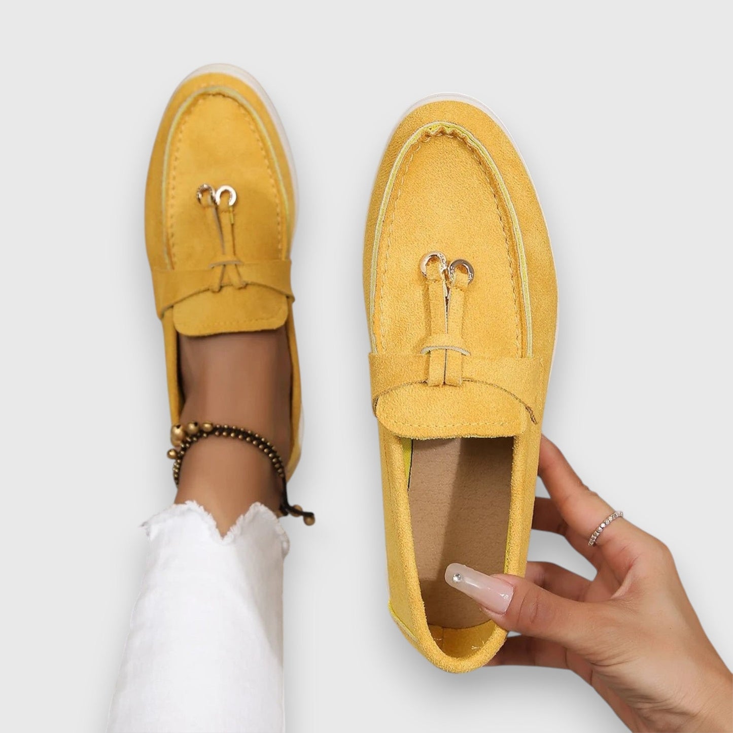 Eleganta Slip-On Skor för Kvinna | Stilfulla och Bekväma