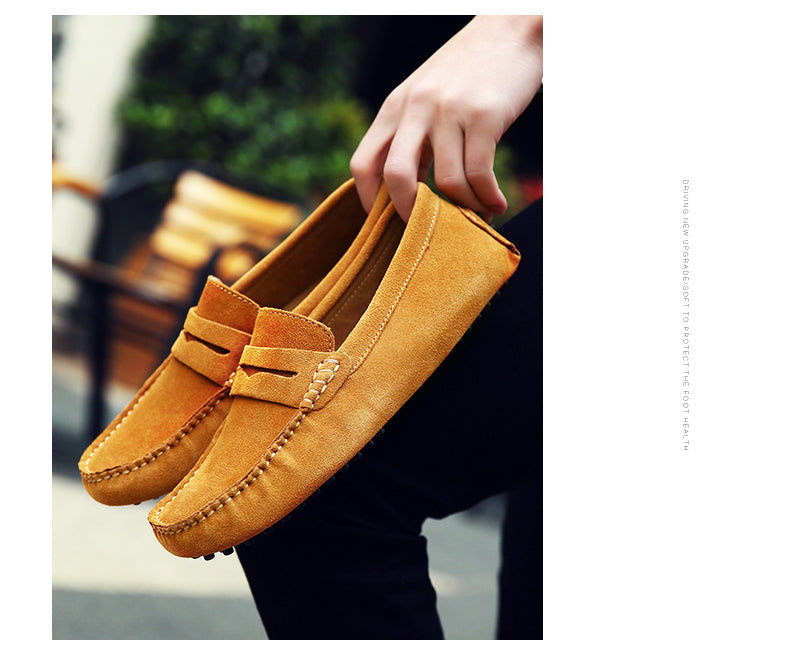 Eleganta Slip-ons för Män | Avslappnad Stil med Klassisk Touch