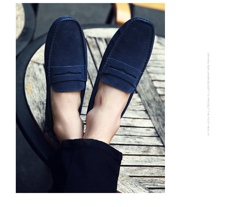 Eleganta Slip-ons för Män | Avslappnad Stil med Klassisk Touch