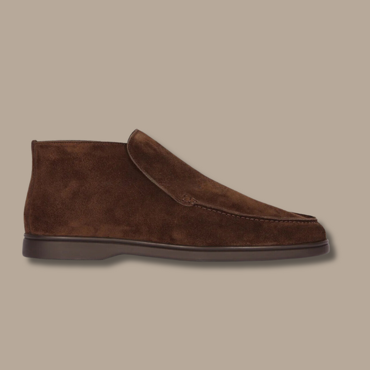 Elegant Suede Slip-Ons til Mænd