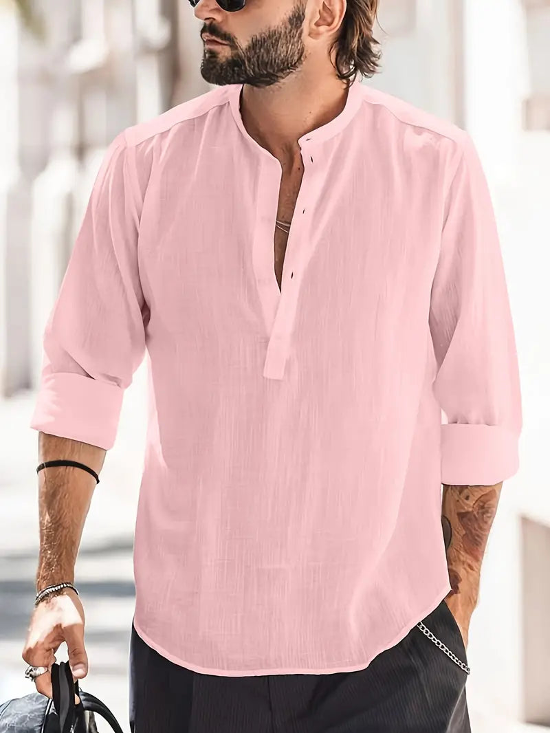 Milo | Tidlöst Linnekläde med Maritim Krage