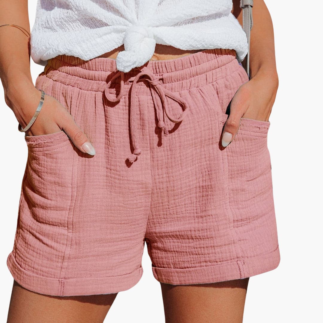 Lette Shorts med Justerbar Talje – Stilfuld Sommerløsning