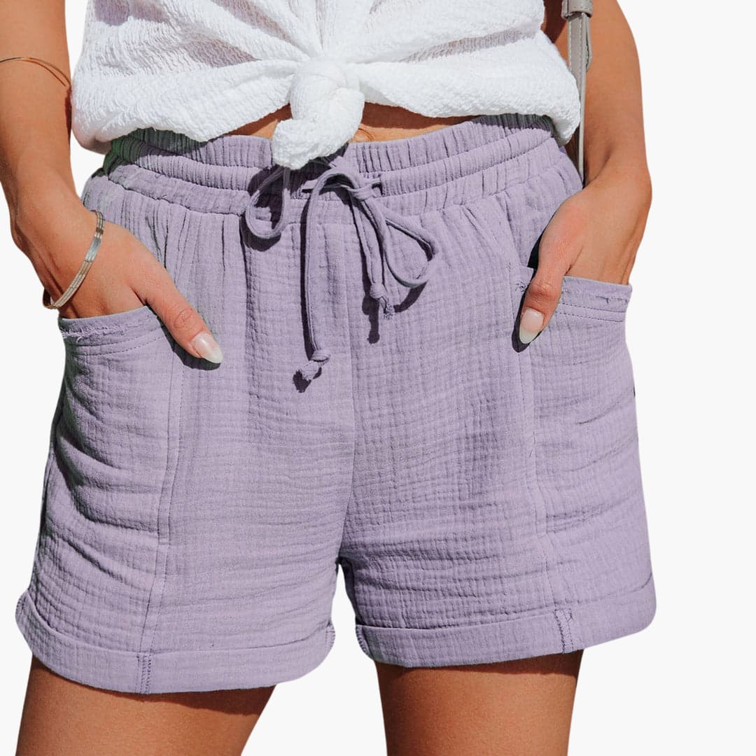 Lette Shorts med Justerbar Talje – Stilfuld Sommerløsning