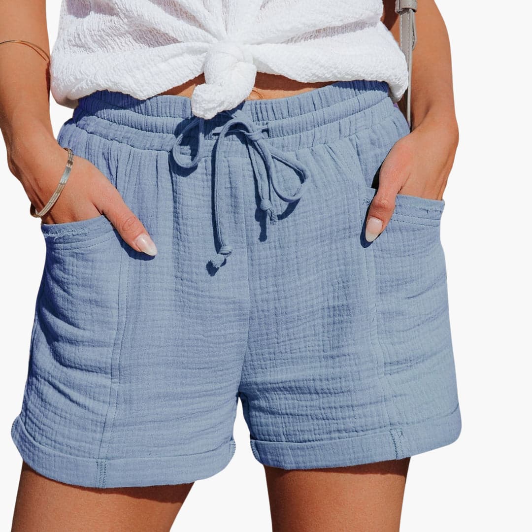 Lette Shorts med Justerbar Talje – Stilfuld Sommerløsning