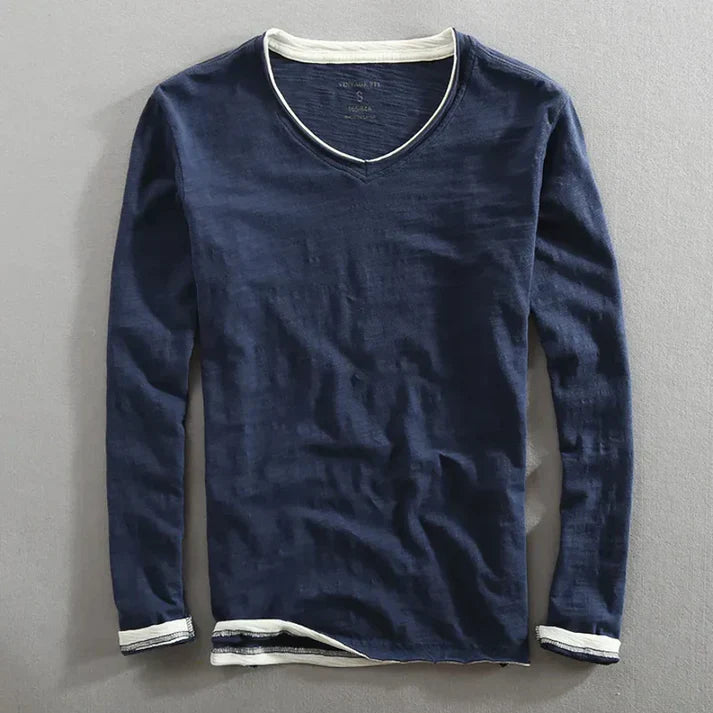 Elysia | Tidlös Långärmad T-shirt för Stiliga Stunder