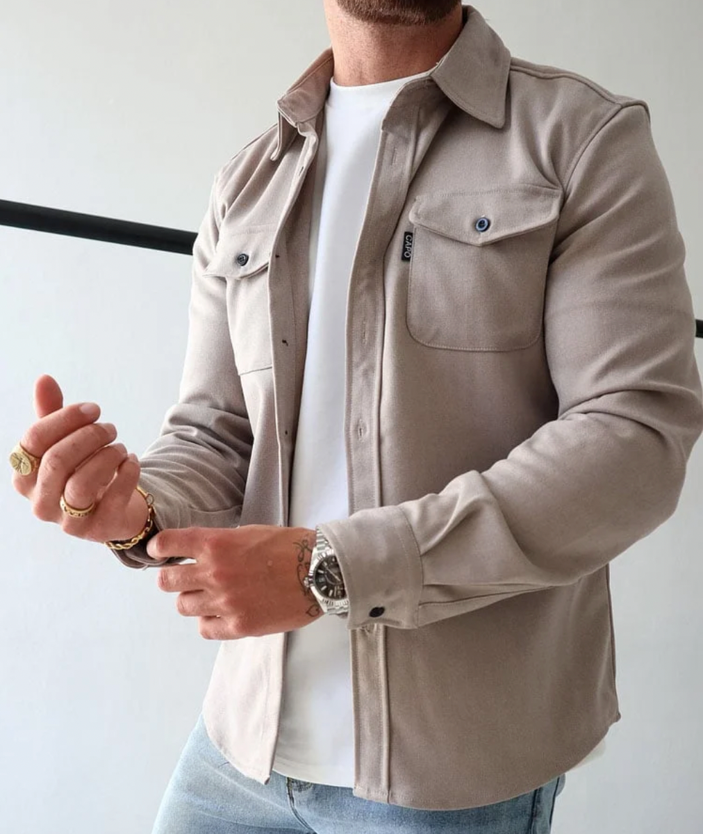 Milo | Elegant Utility-Jacka för Moderna Män