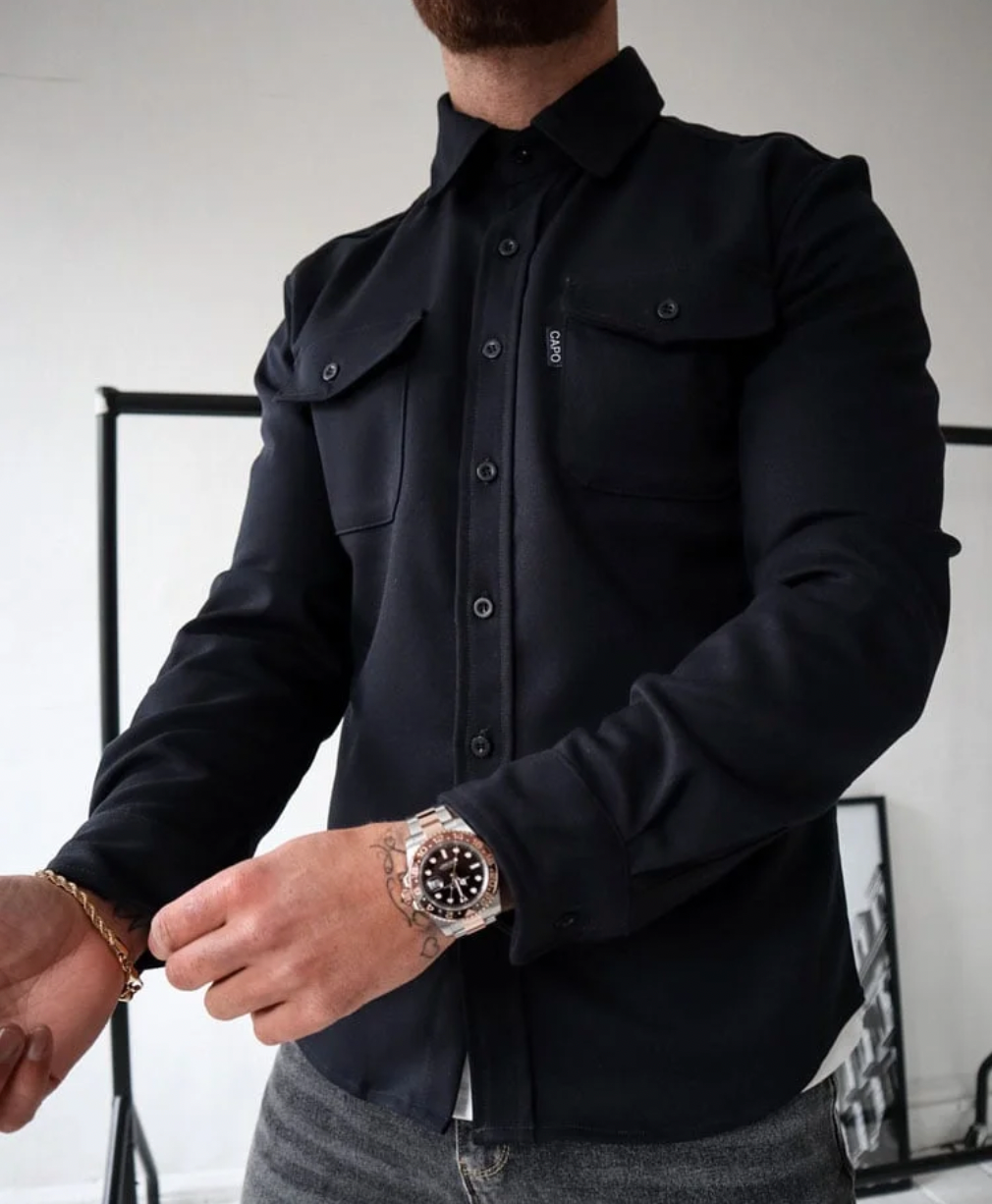 Milo | Elegant Utility-Jacka för Moderna Män
