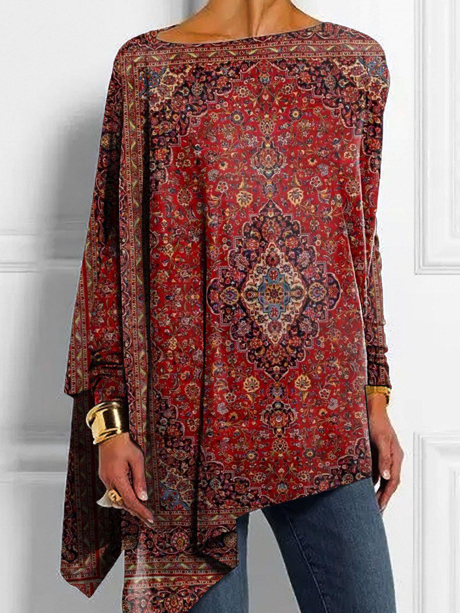 Isabelle - Elegant Top med Bådhals og Lette Ærmer