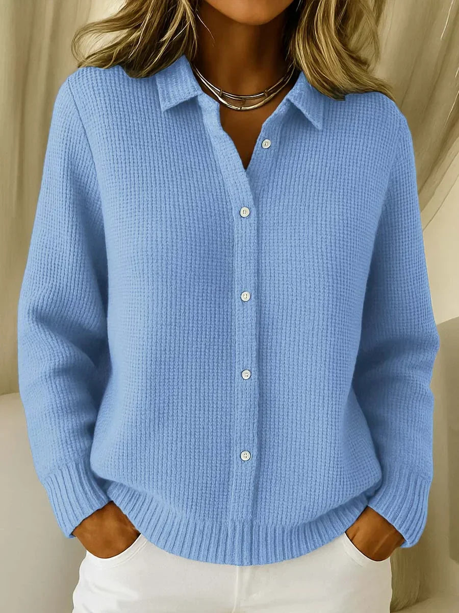 Elegant och Mjuk Longline-Kardigan för Stilmedvetna