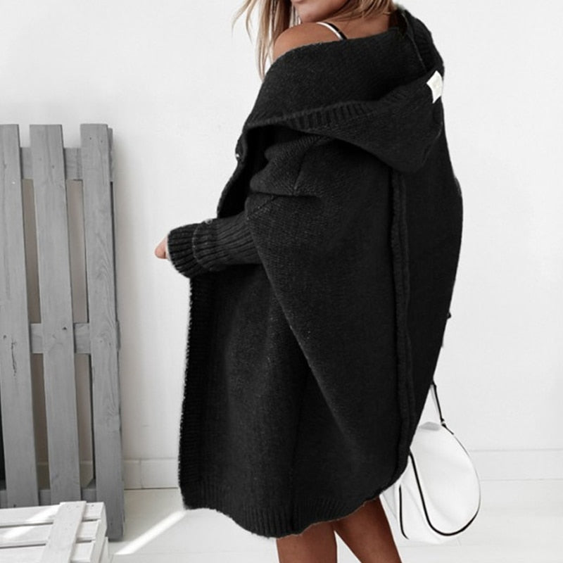 Luxe Loungewear Cardigan i Cashmereblandning
