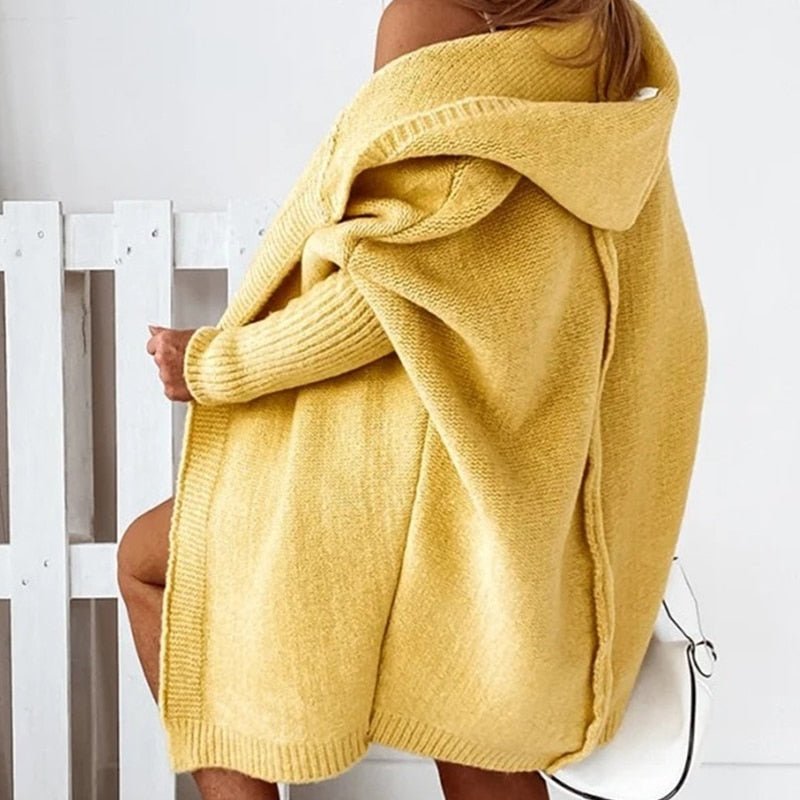 Luxe Loungewear Cardigan i Cashmereblandning