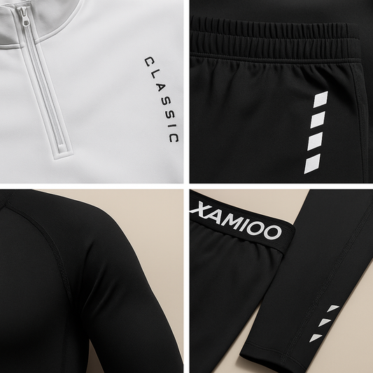 Eldora | Dynamiskt Activewear-Set med Stretch och Reflekterande Detaljer