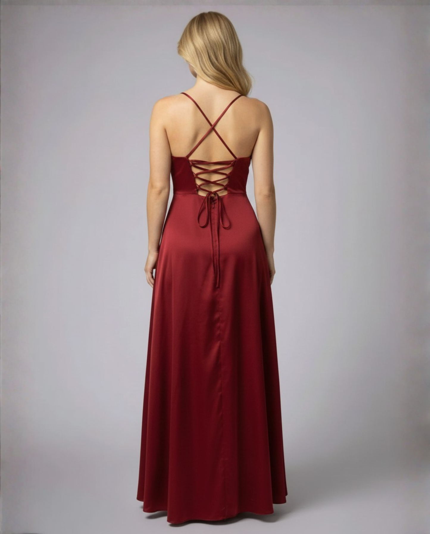 Sofistikerad Maxi Klänning med Chic Beinslits