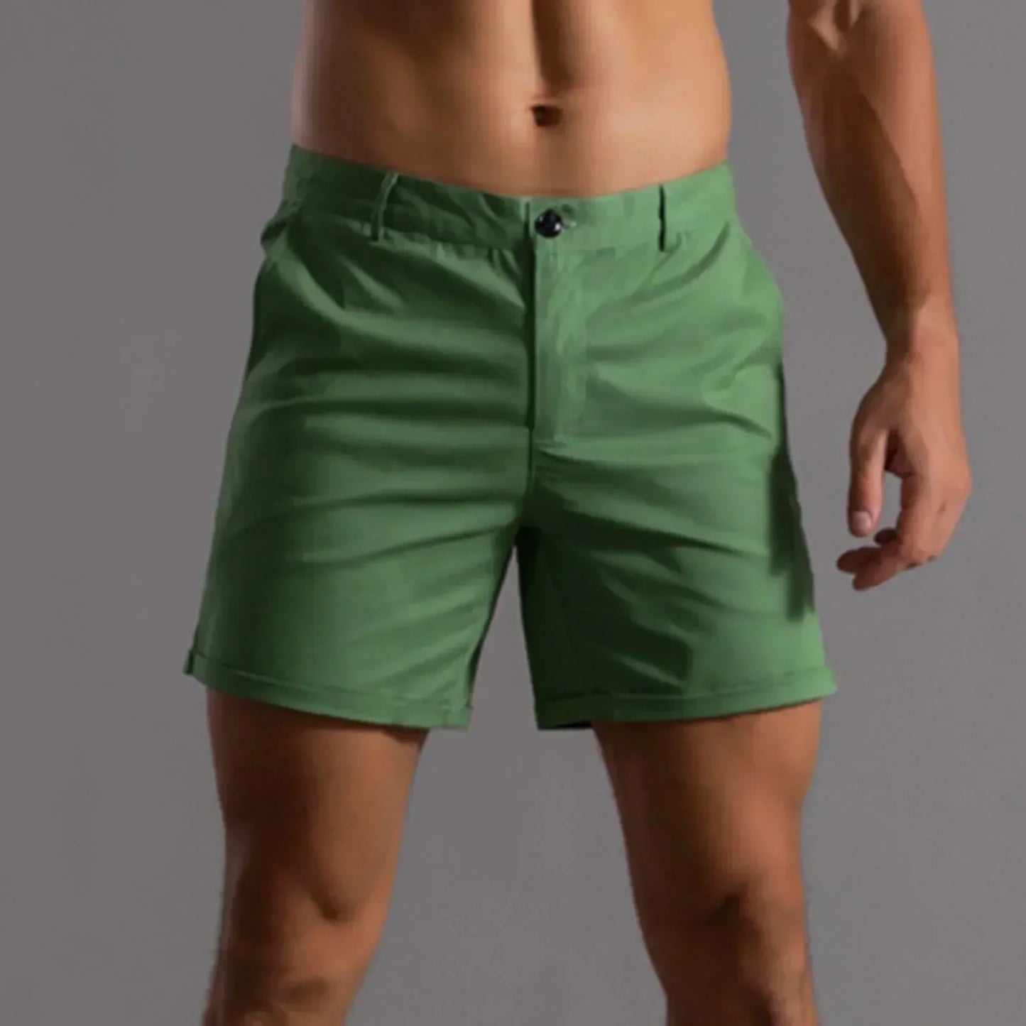 Mænds Stilfulde Chinoshorts - Elegance Møder Komfort