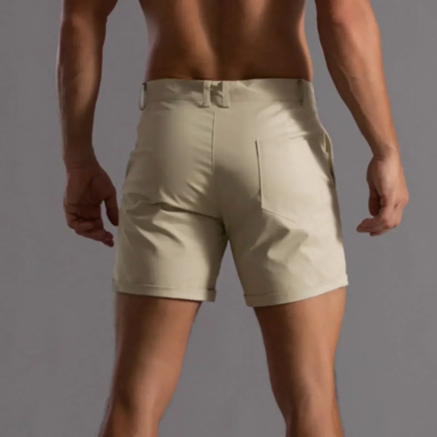 Mænds Stilfulde Chinoshorts - Elegance Møder Komfort