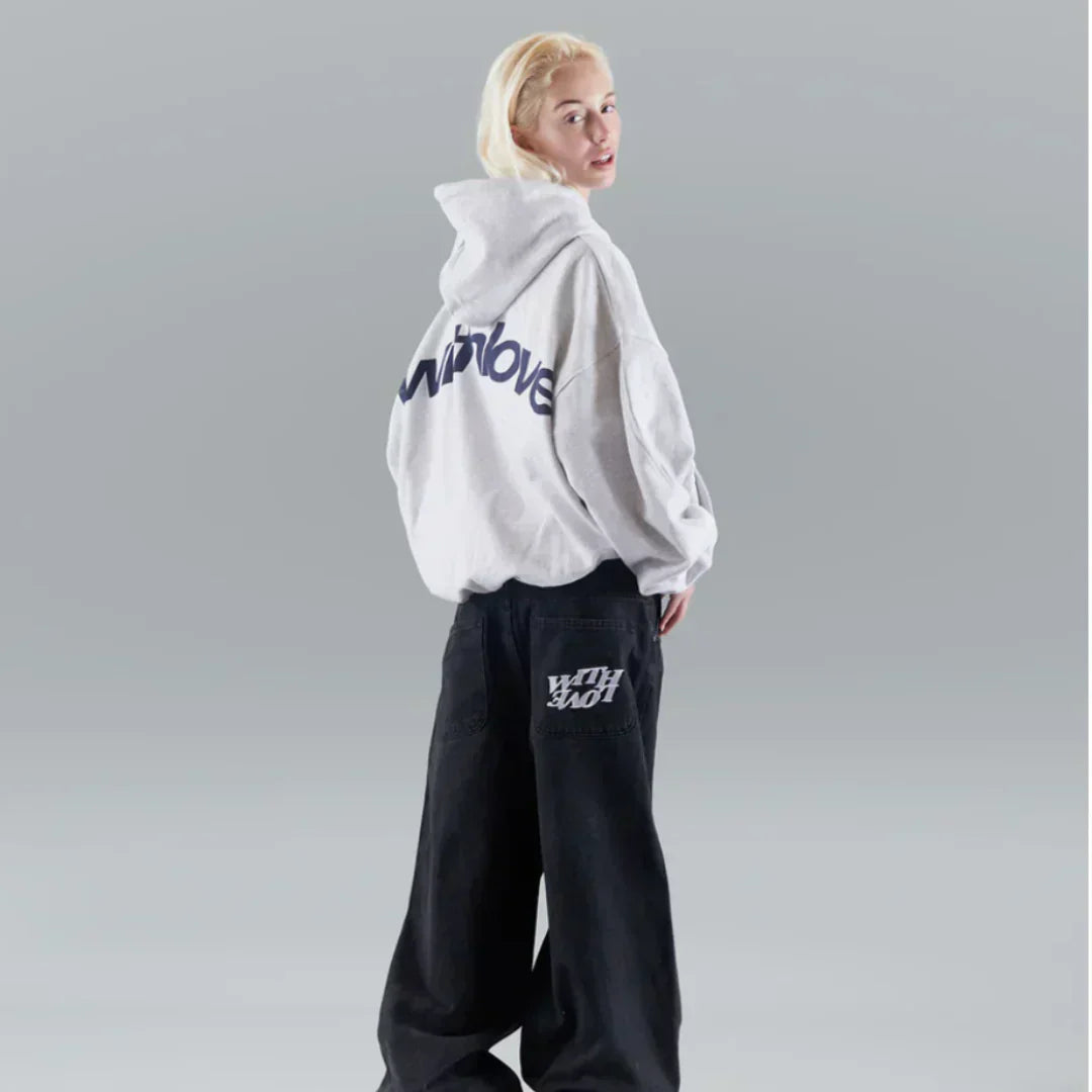 Kærlighed i Hvert Stik Hoodie