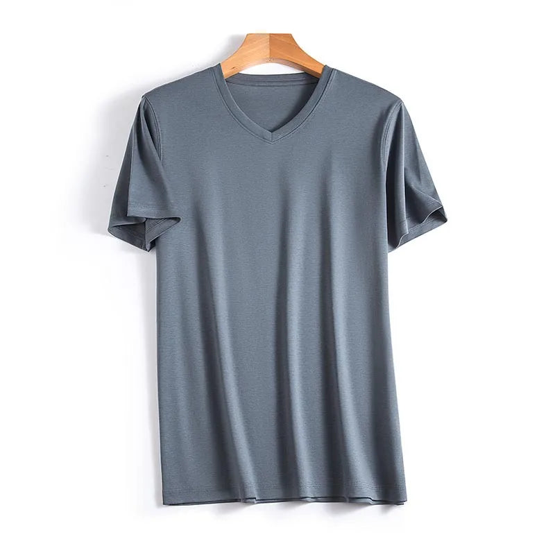 LuxeSilk | Halvärmad T-shirt för en elegant stil