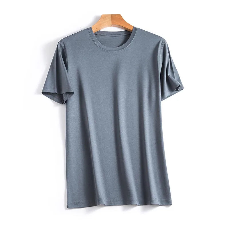 LuxeSilk | Halvärmad T-shirt för en elegant stil