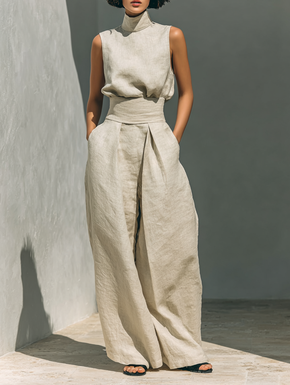 Luxe Jumpsuit för Kvinnor - Elegans och Komfort i Ett