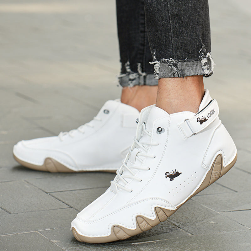 Lina | Eleganta Läder Barfotssandaler