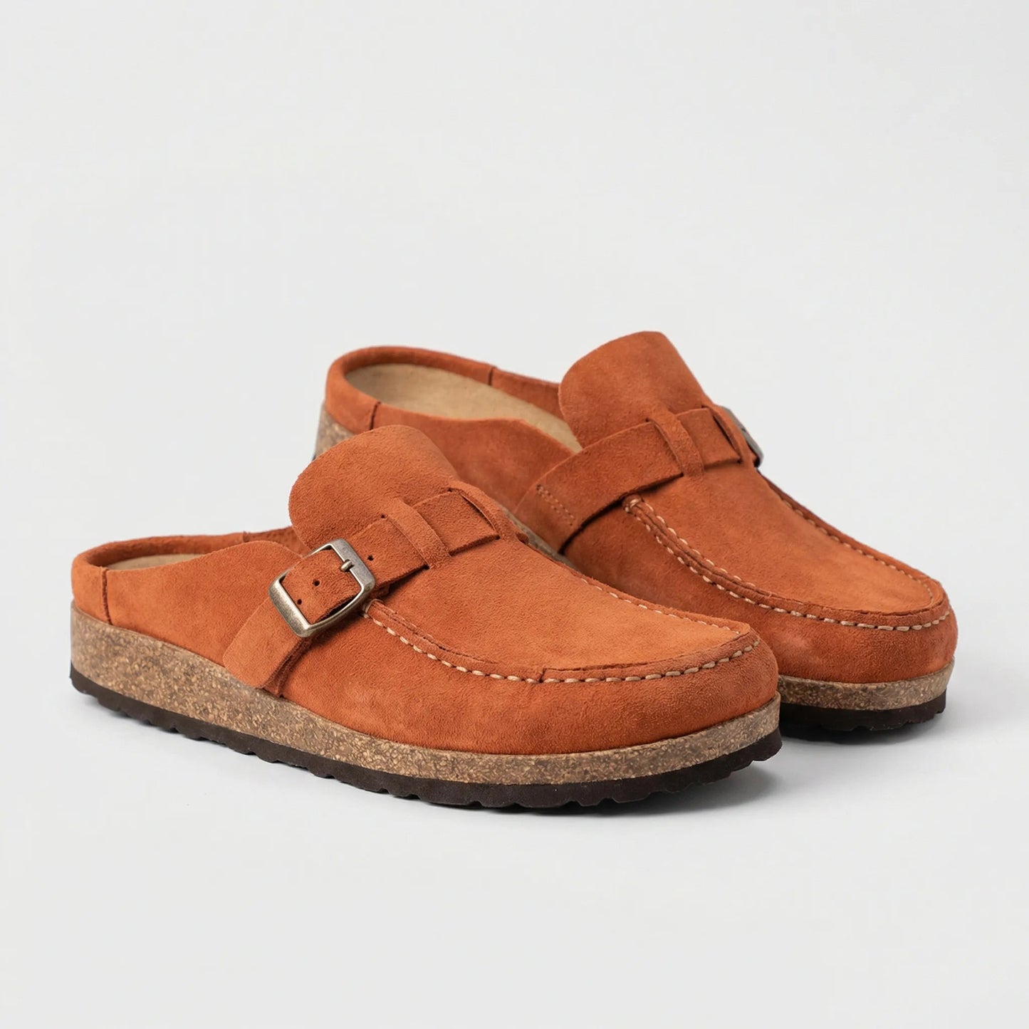 Eleganta Slip-On Tofflor med Justerbar Rem