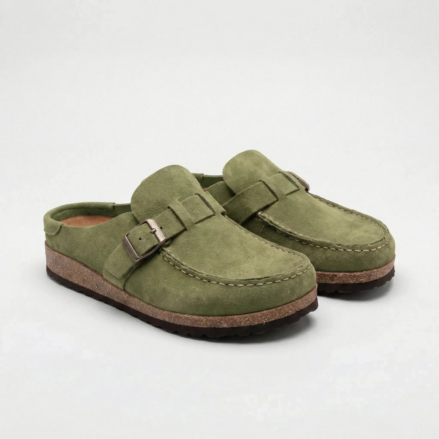Eleganta Slip-On Tofflor med Justerbar Rem