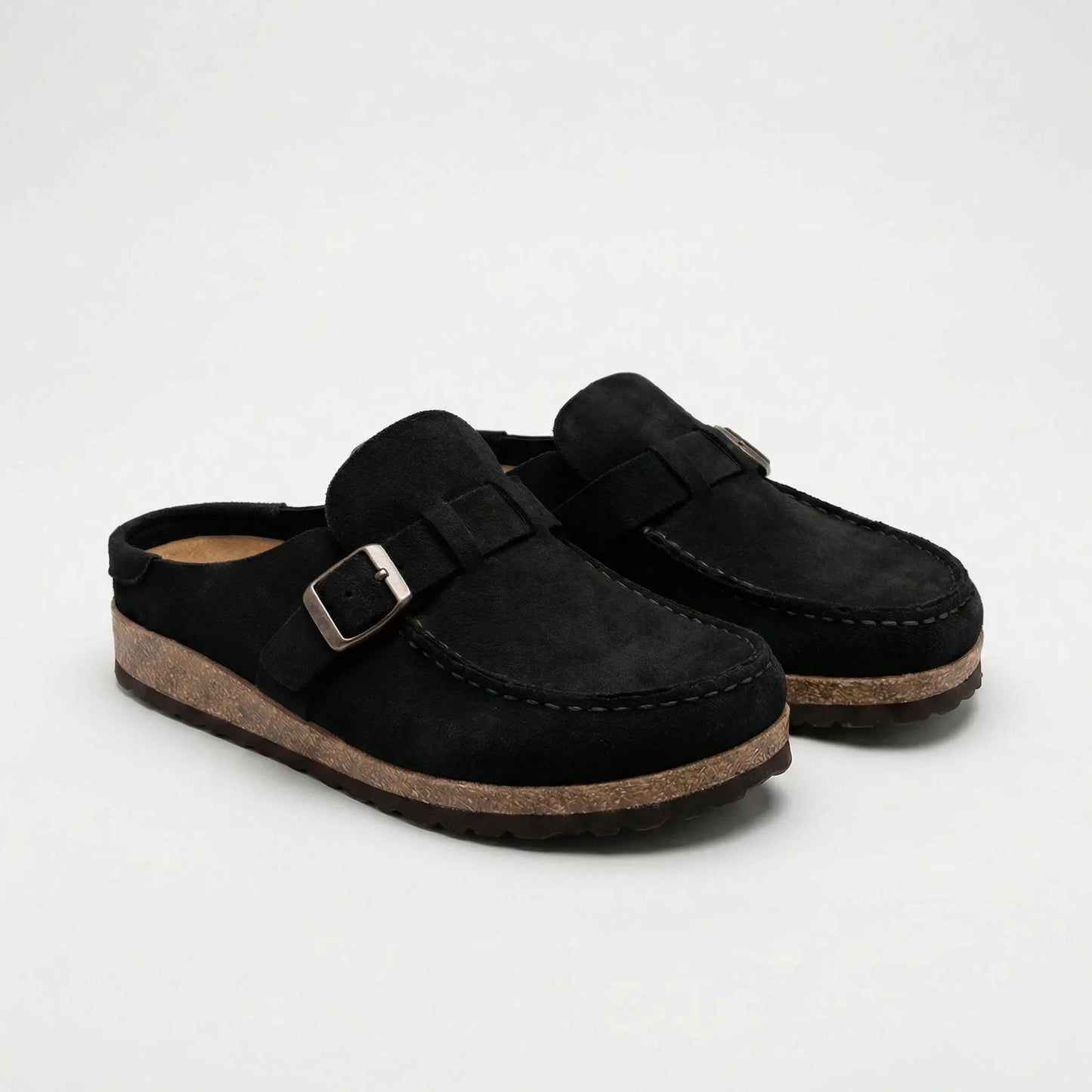 Eleganta Slip-On Tofflor med Justerbar Rem