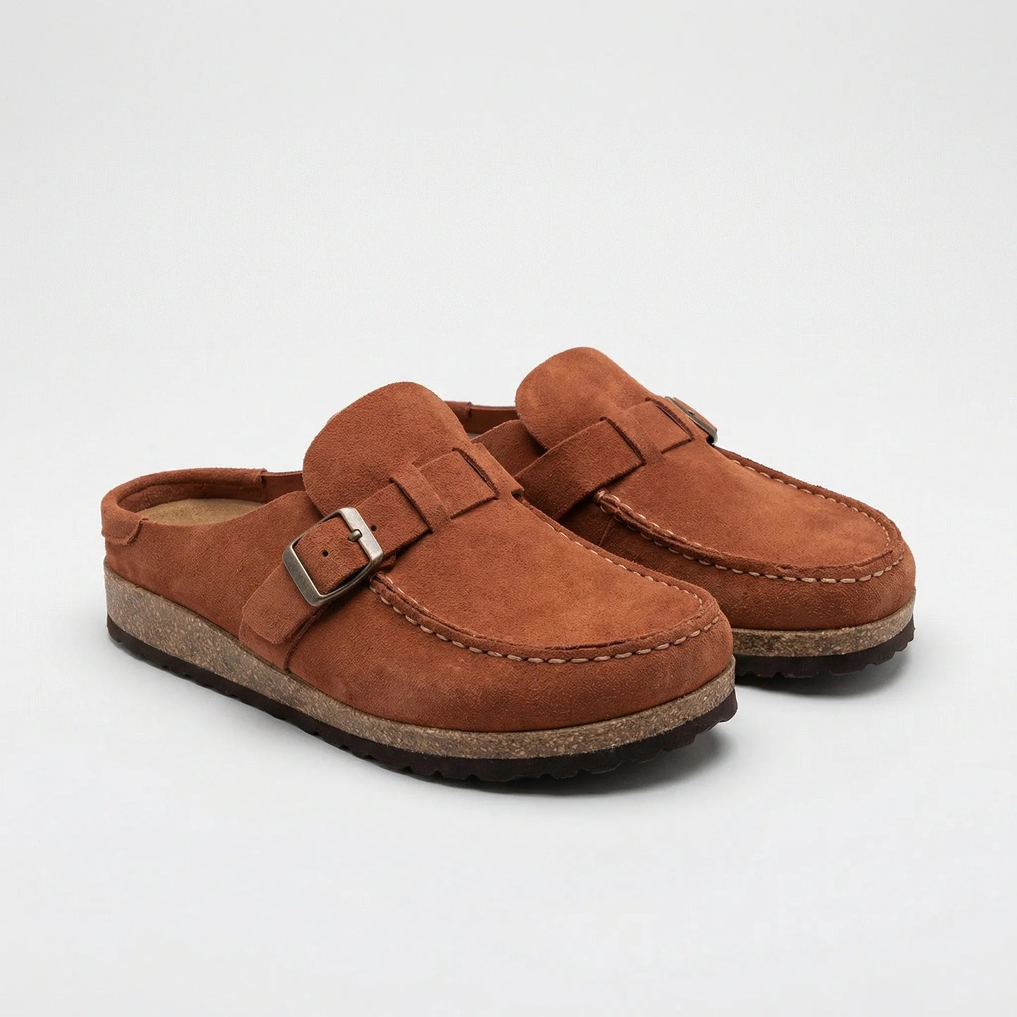 Eleganta Slip-On Tofflor med Justerbar Rem
