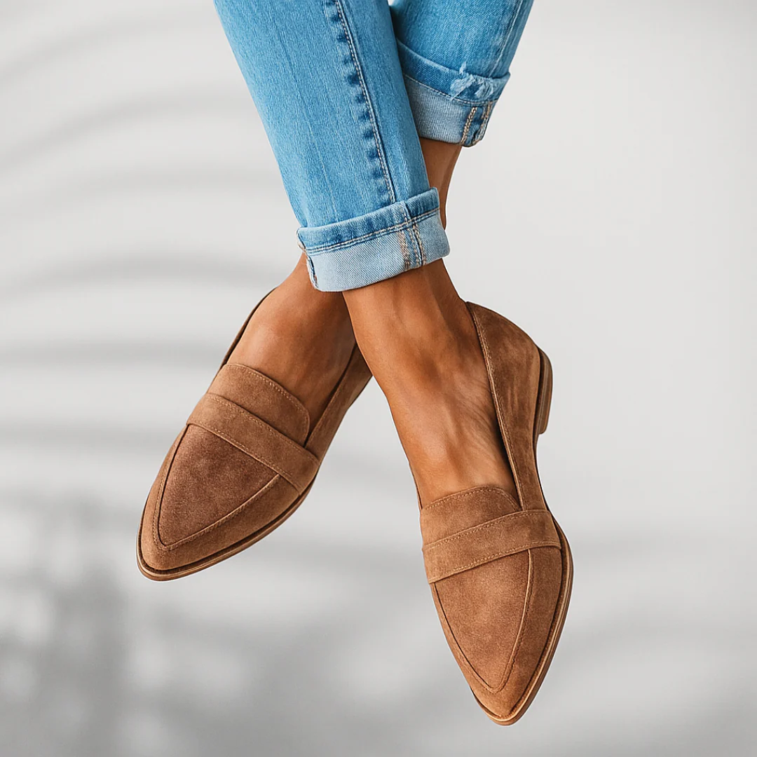 Eleganta Slip-On Skor för Moderna Kvinna