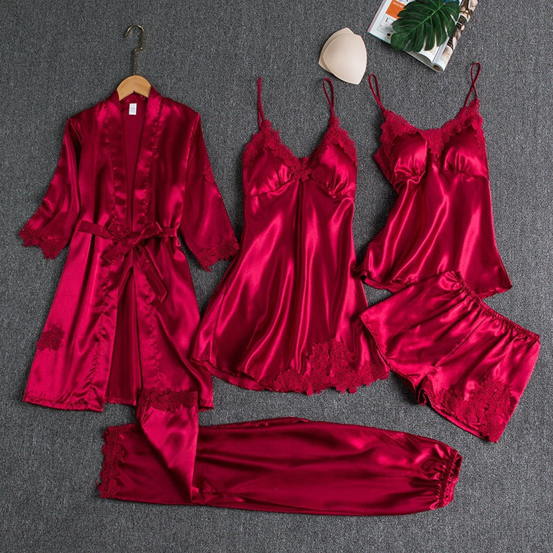 Satin Dröm - Exklusivt pyjamasset