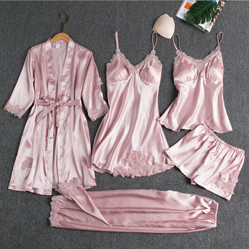 Satin Dröm - Exklusivt pyjamasset