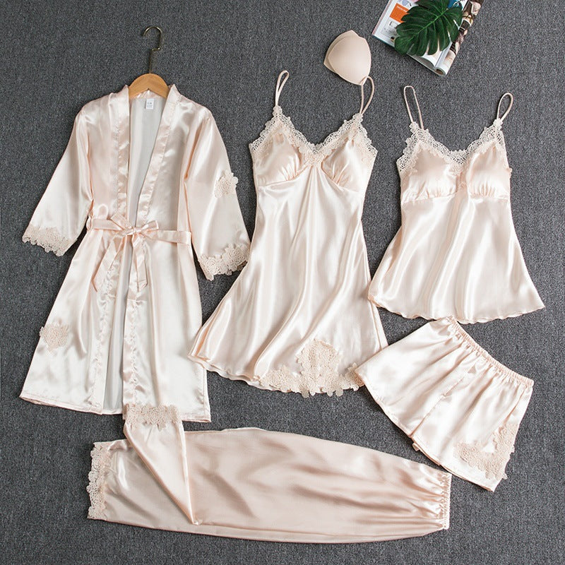Satin Dröm - Exklusivt pyjamasset