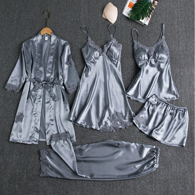 Satin Dröm - Exklusivt pyjamasset