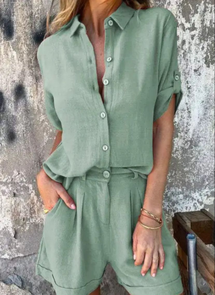 Lina | Eleganta Set i Linblandning