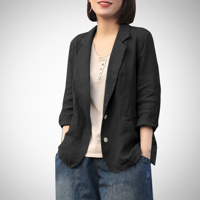Elegans i Vardagen - Långärmad Casual Blazer
