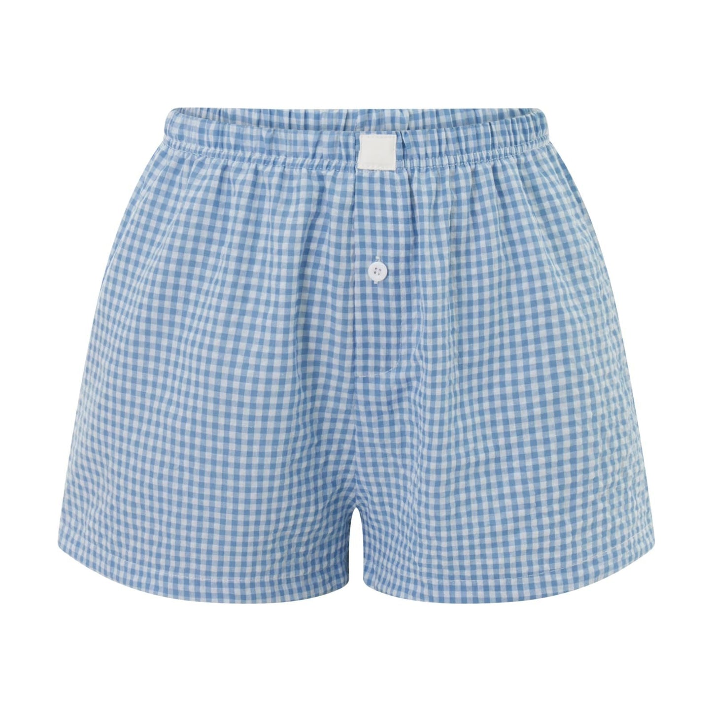 Stilfulla Boxershorts för Kvinnor med Rutigt Mönster