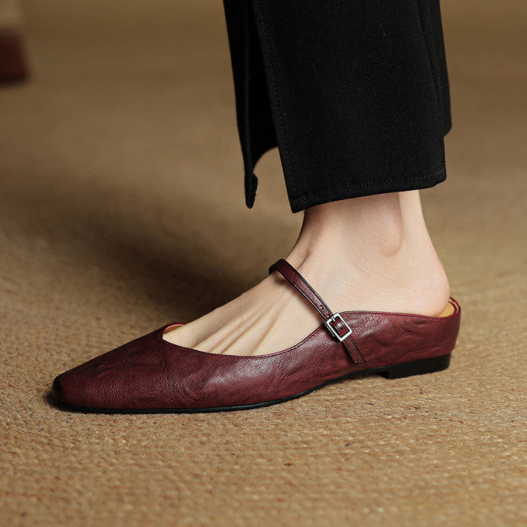 Soleil | Eleganta Slip-On Mules för Sommarglans