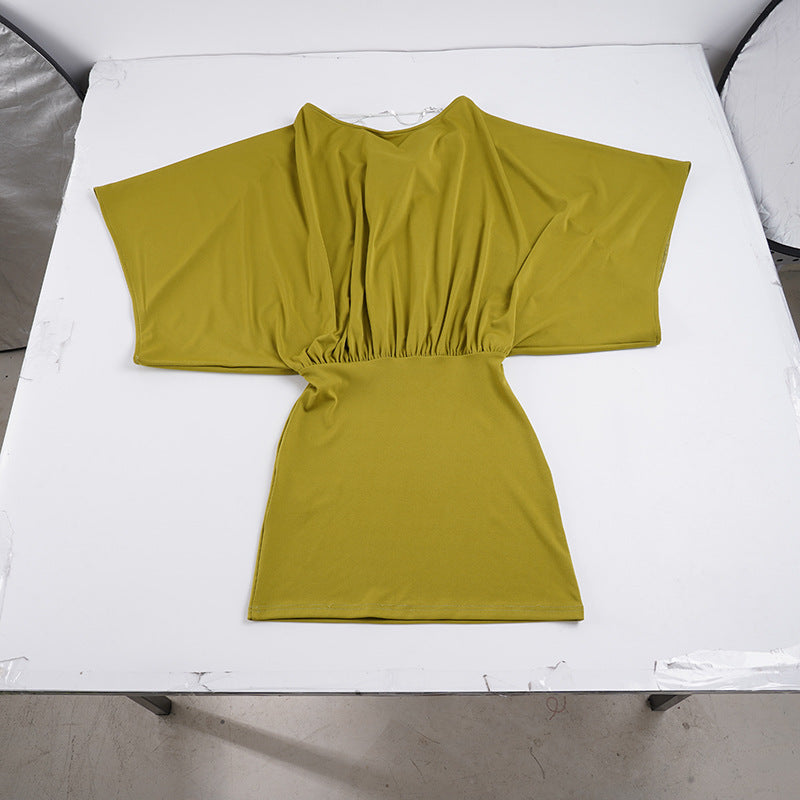 Asymmetrisk Tunika med Fina Draperingar