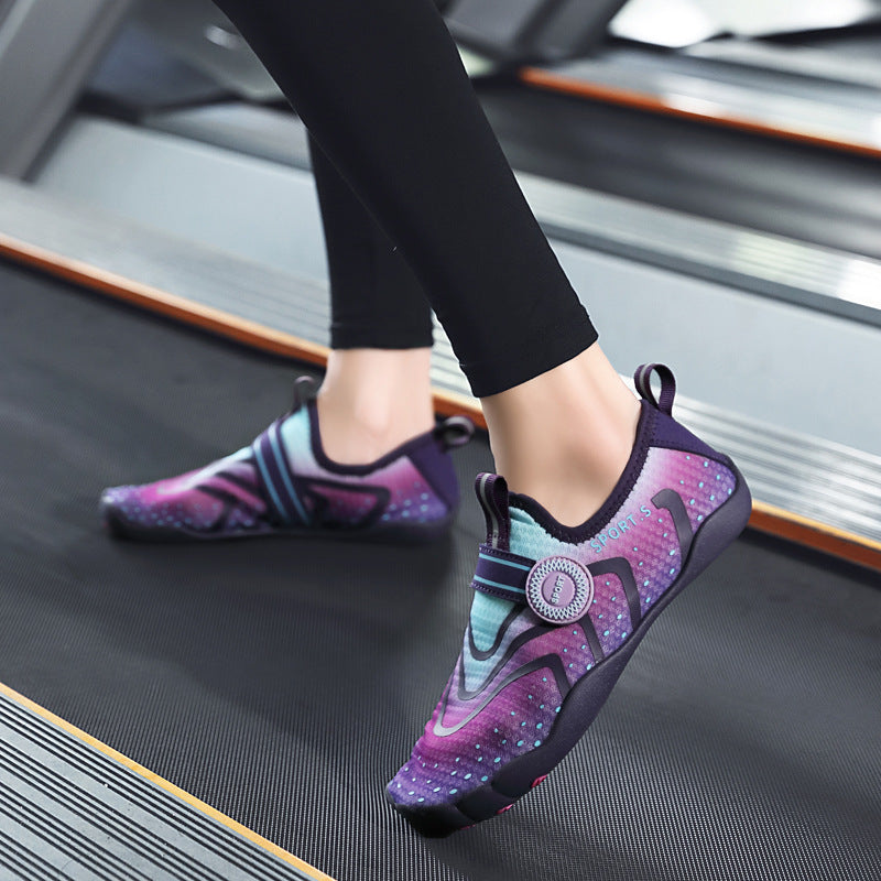 Vattensport Sneakers med Snabbsnörning och Greppvänlig Sula