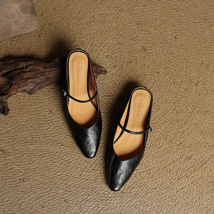 Soleil | Eleganta Slip-On Mules för Sommarglans
