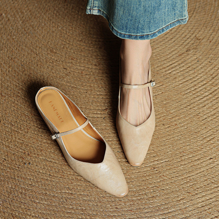 Soleil | Eleganta Slip-On Mules för Sommarglans
