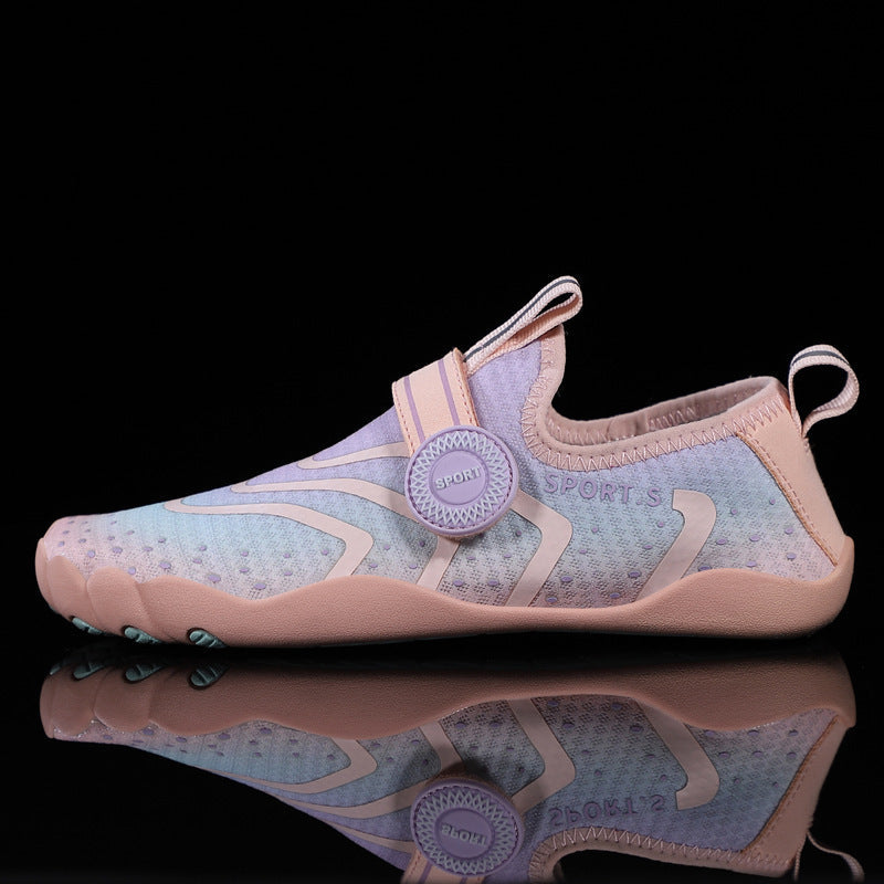 Vattensport Sneakers med Snabbsnörning och Greppvänlig Sula