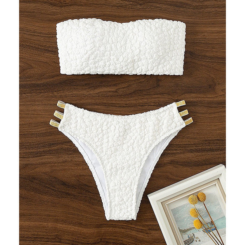Eleganta Bandeau-Bikini för den stilmedvetna kvinnan
