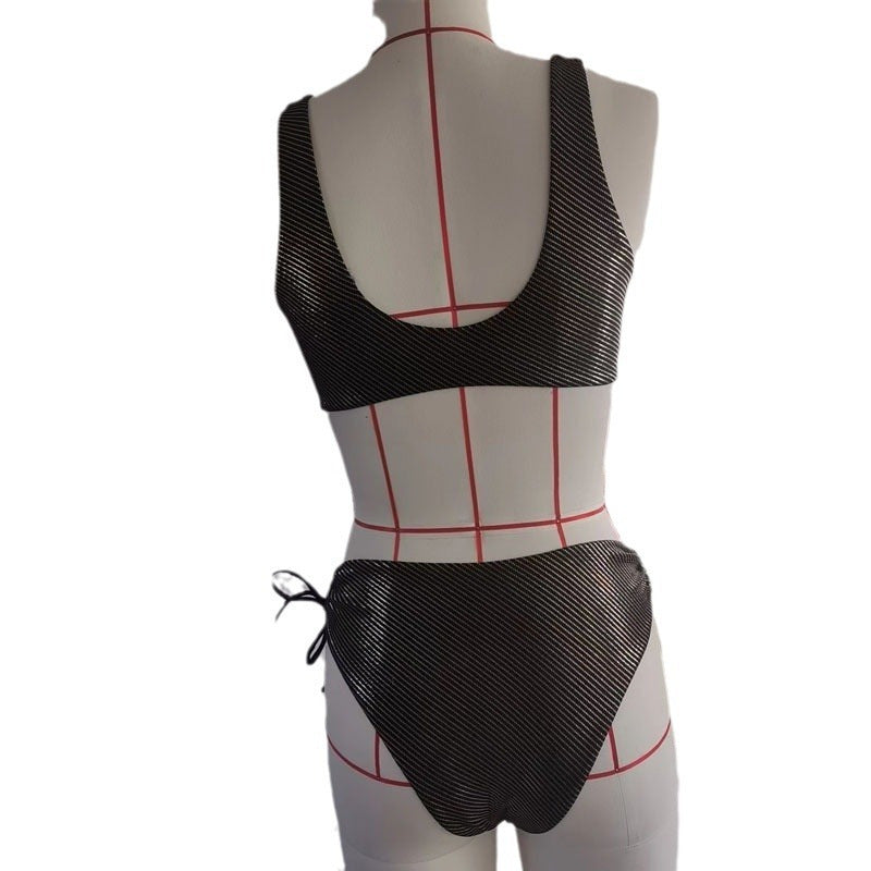 Blommig Bikiniset med Elegant Mönster för Stiliga Sommarstunder