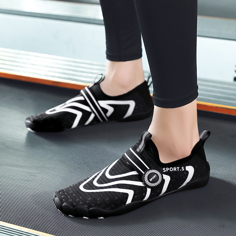 Vattensport Sneakers med Snabbsnörning och Greppvänlig Sula