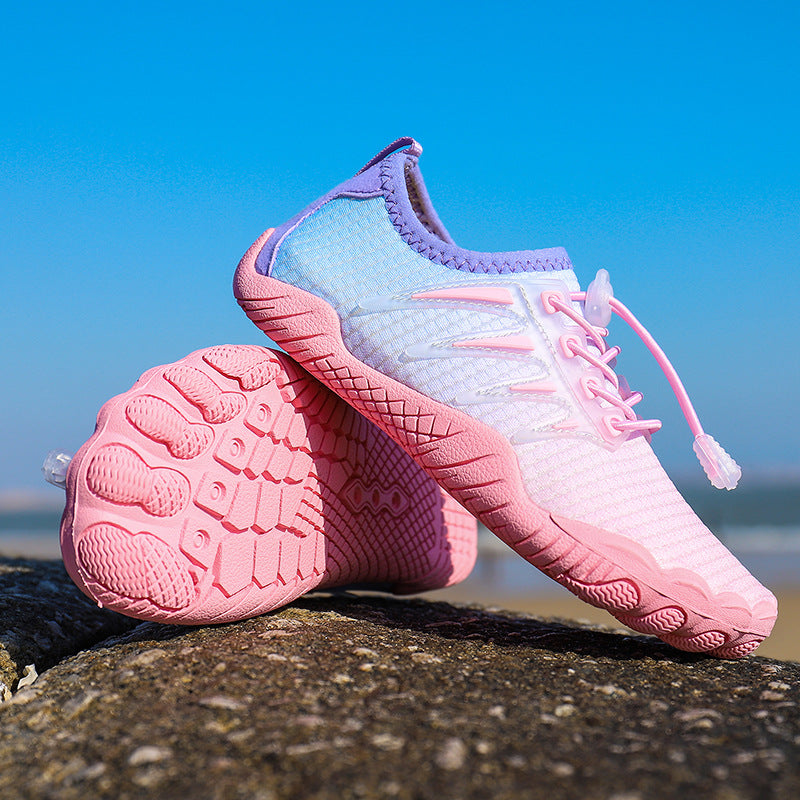 Damer Vattensport Sneakers med Flexibelt Snörsystem och Greppvänlig Sula