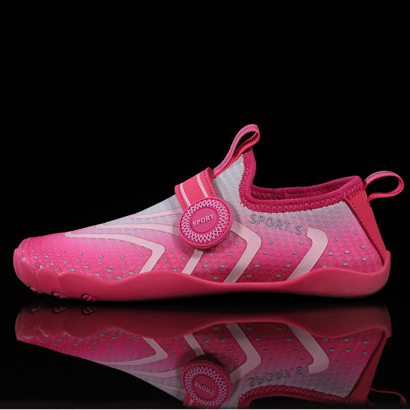 Vattensport Sneakers med Snabbsnörning och Greppvänlig Sula