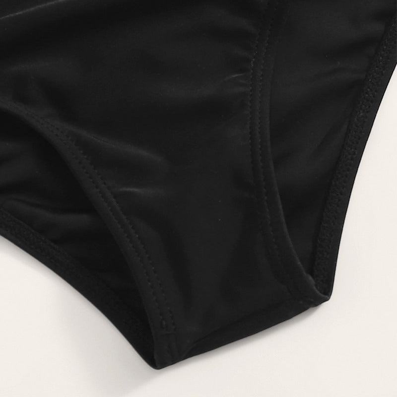 Elegant asymmetrisk bikini-set för kvinnor