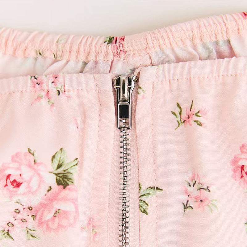 Blommig blus med romantisk charm från StjerneMode